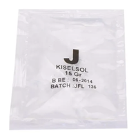 Kiselsol, ca 13  g. Klarningsmedel