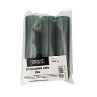 Krymphättor gröna 30-pack till vinflaskor, Handcraft Suppl