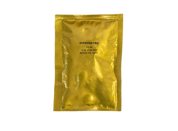 Citronsyra 25 g