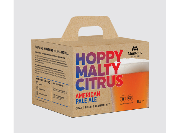 Hoppy Malty Citrus Pale Ale, Muntons