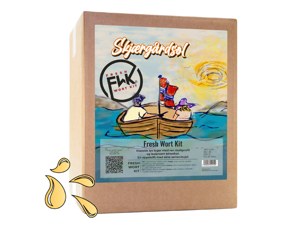 Skärgårdsöl Fresh Wort Kit, Färdigbryggd vört  till 20 l. öl