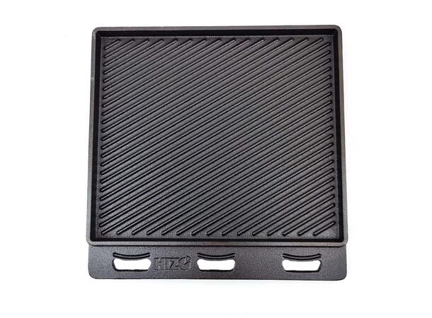 HIZO Hot Plate Gjutjärnsplatta med 2 sidor 