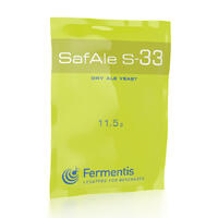 SafAle S-33 11,5 g - PASSERAT BÄST FÖRE Torrjäst, för belgisk specialöl.