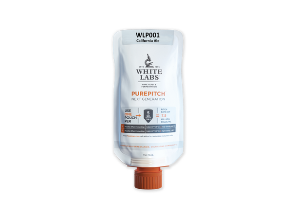 WLP001 California Ale - PurePitch™ - White Labs