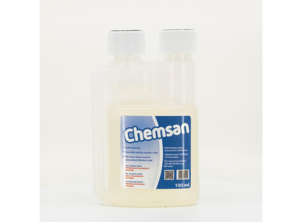 Chemsan 100 ml Skummande, surt desinfektionsmedel 