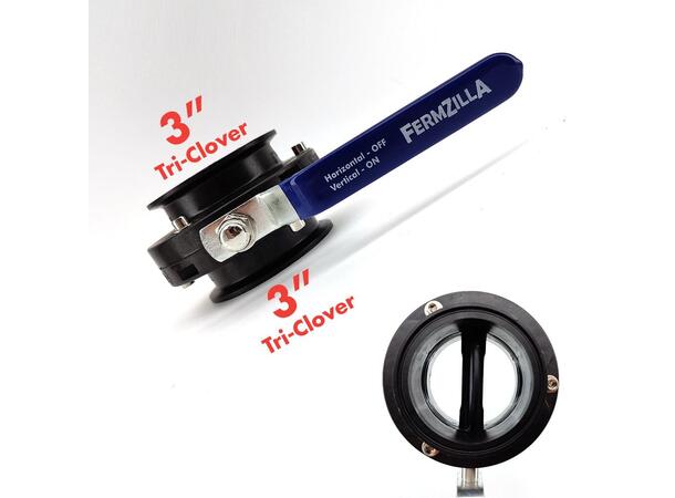 FermZilla - Butterfly Valve (3inch/3inch