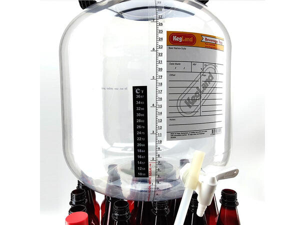FermZilla - Flat Bottom 30L 2.0 , startpaket