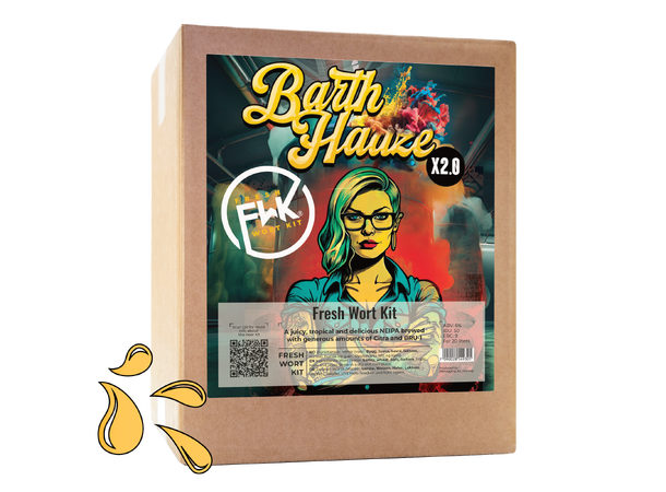 Barth Haaze X 2.0 Fresh Wort Kit BRU-1 och Citra NEIPA 