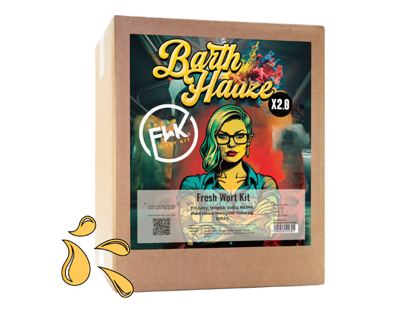 Barth Haaze X 2.0 Fresh Wort Kit BRU-1 och Citra NEIPA 
