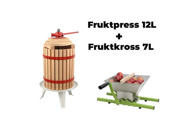 Startpaket Mustning 12 l Gör cider, vin eller must helt själv 