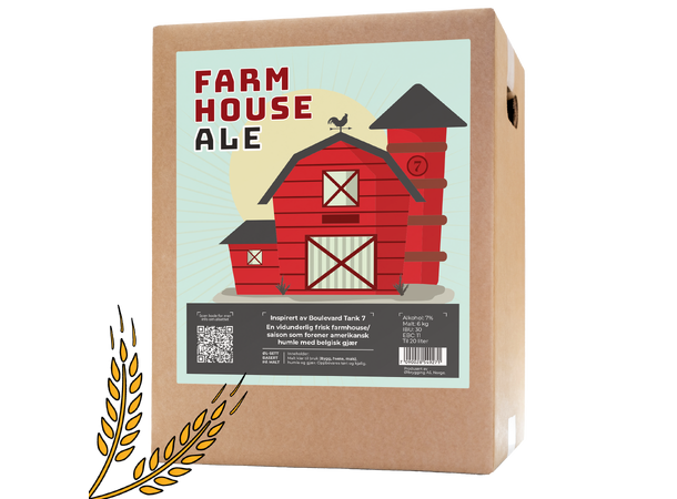 Farmhouse Ale allgrain ölkit Frisk humlad farmhouse/saison 