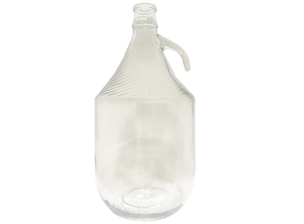 Glasdamejeanne 5 liter, girlang Bygel 