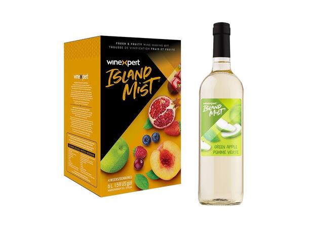 Green Apple Island Mist vinkit ger 23 liter fruktvin, Winexpert 