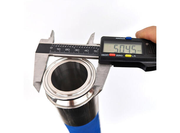 1,5" FlexiRoyal EPDM Brewery Hose 5 m Kraftig slang med Tri-Clamp 5 meter 
