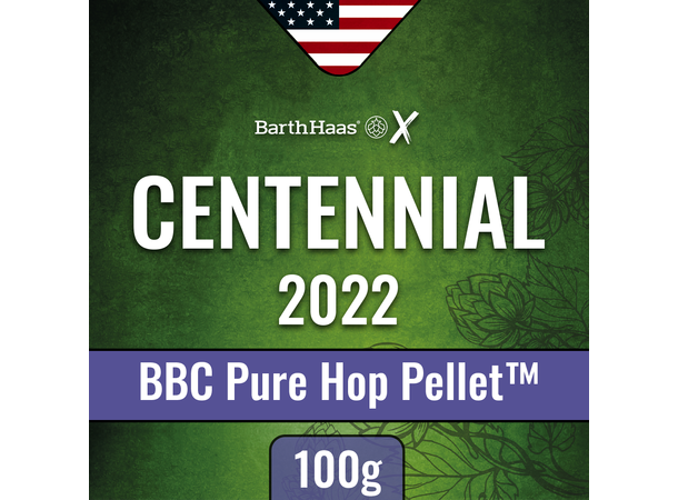 Centennial BBC Pure Hop Pellet 2022 100 g