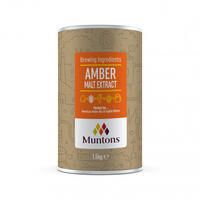 Flytande maltextrakt, bärnsten 1,5 kg Muntons Malt Extract Amber 1,5 kg