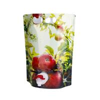 Ståpåse 3 liter, mönstrad äpplen 3 L Stand up Pouch, apple print