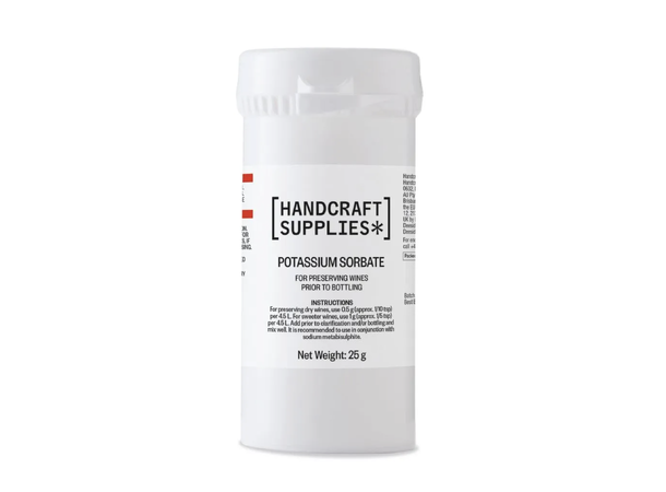 Wine Stabiliser (Potassium Sorbate) 25 g sorbistat 