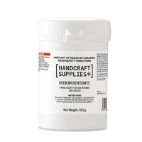 Bentonit 100g - Handcraft Supplies klaringsmiddel