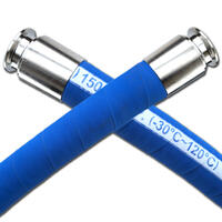 2" FlexiRoyal EPDM Brewery Hose Kraftig slang med Tri-Clamp 1 meter