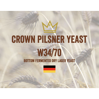 Crown Pilsner Yeast W34/70 11,5 g. KUN SE