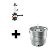 Kegmenter 29L med Hop Bong Startkit kegmenter 29L, hop dropper