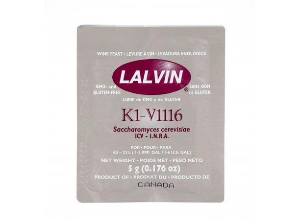 Lalvin ICV K1-V1116, 5 gram