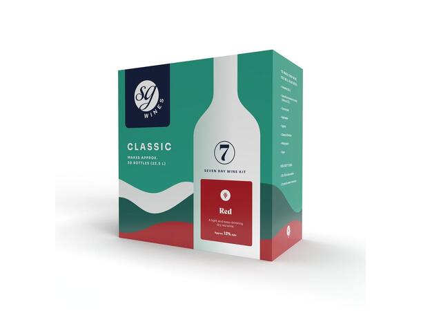 Red Classic SG Wines, vinkit som ger ca. 23 liter rött vin