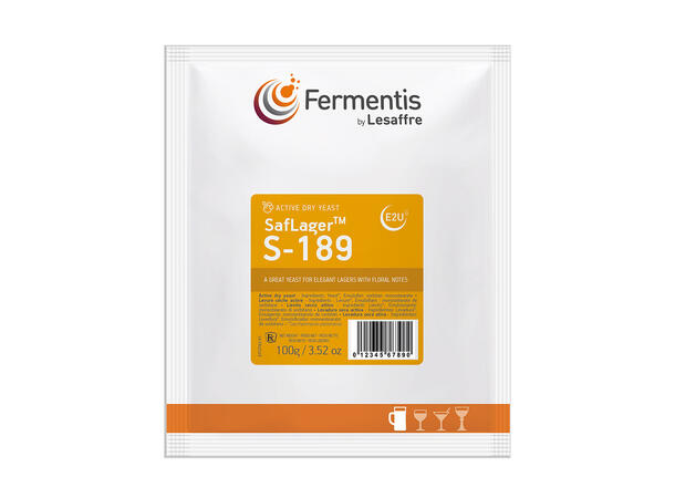 Saflager S-189 500g - Ølbrygging