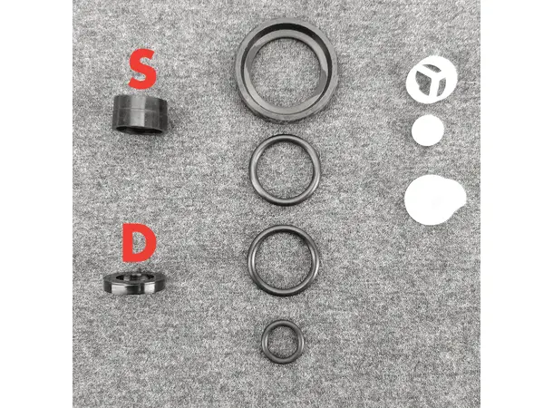 Seal Kit for D-type & S-type keg coupler Packningssats till D- och S-koppling 