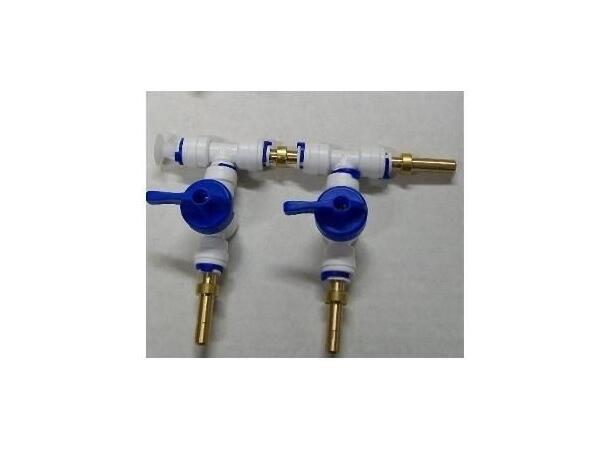 Gas Line Manifold Splitter 2 ways