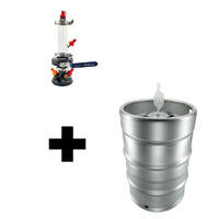 Kegmenter 58L med Hop Bong Startkit kegmenter 58L hop dropper