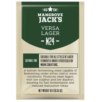 Versa Lager Yeast M24 10 g Torrjäst, för lageröl, Mangrove Jack's