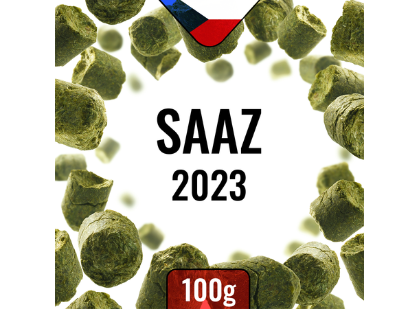 Saaz 2023 100 g humlepellets