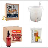 Startpaket, Fresh Wort Kit Med jäshink och PET-flaskor