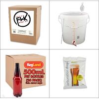 Startpaket, Fresh Wort Kit Med jäshink och PET-flaskor