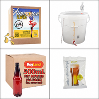 Startpaket, Fresh Wort Kit Med jäshink och PET-flaskor