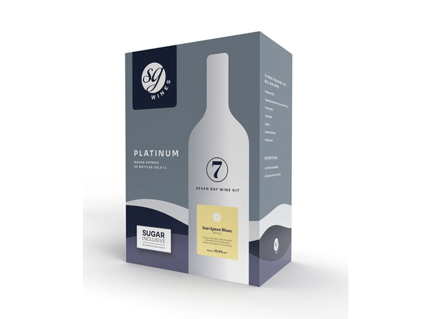 SG Wines Platinum Sauvignon Blanc, vinkit för vitt vin