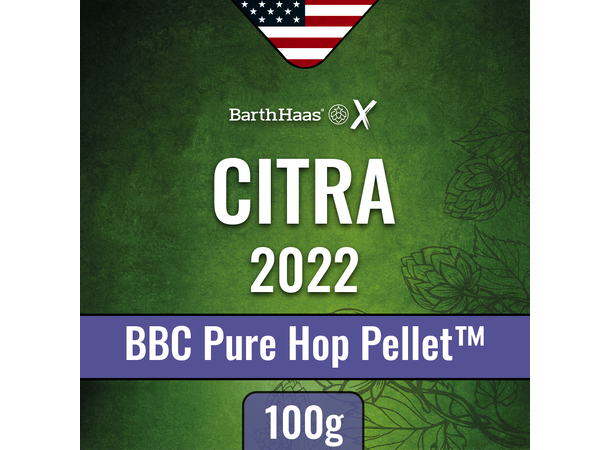 Citra BBC Pure Hop Pellet 2022 100 g