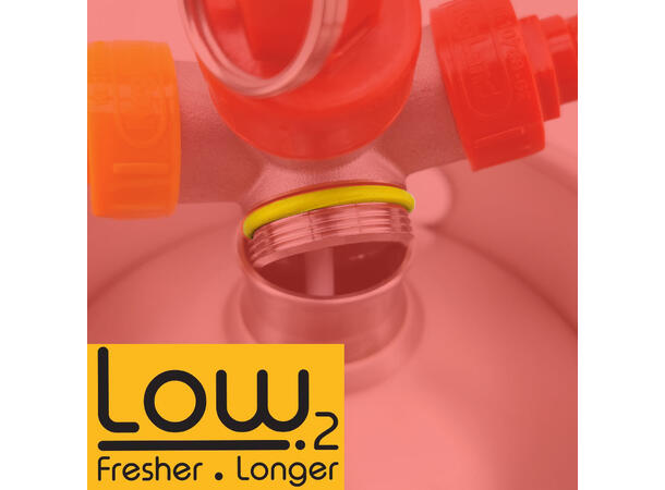 Packning tlil mini-keg, low O2-packning