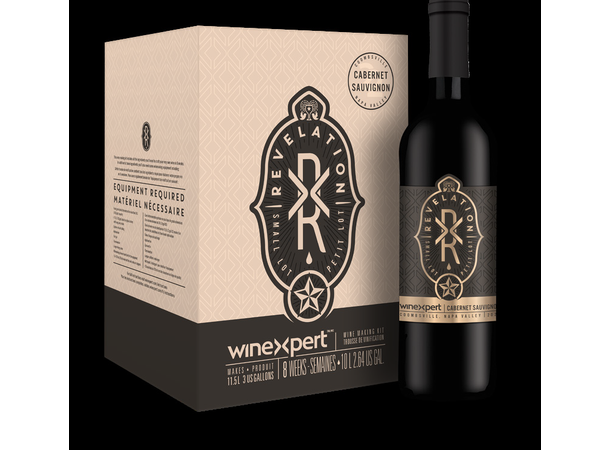 Revelation Cabernet Sauvignon NapaValley för 10 liter rödvin - Winexpert 