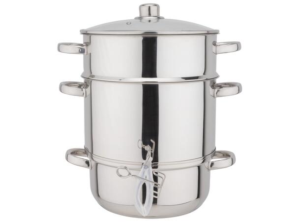 Saftkokare, 3-delad, 8 liter