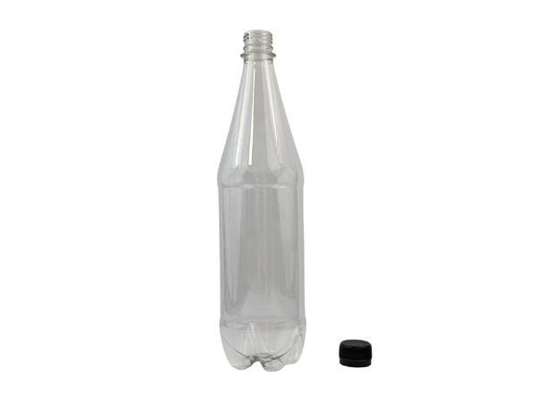 Låda med 24 st. PET 0,5 l. plastflaskor