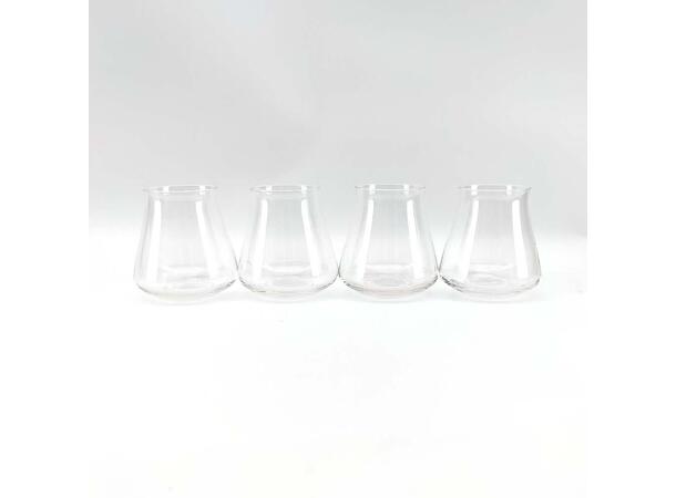Stemless Beer Glass 4-pack (350ml), Ölglas utan fot