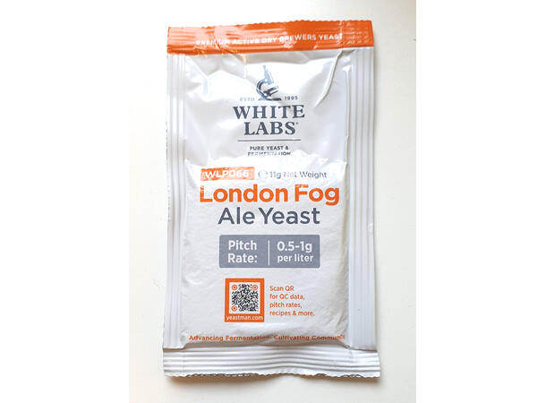 WLPD066 White Labs London Fog - Torrjäst 11 gram