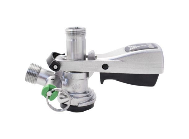 D-Type Keg Coupler S.S (with PRV) 5/8" gängor på in och utgång 