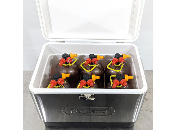 Esky Super lce Cooler Stainless Steel, kylbox 50 liter