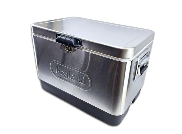 Esky Super lce Cooler Stainless Steel, kylbox 50 liter