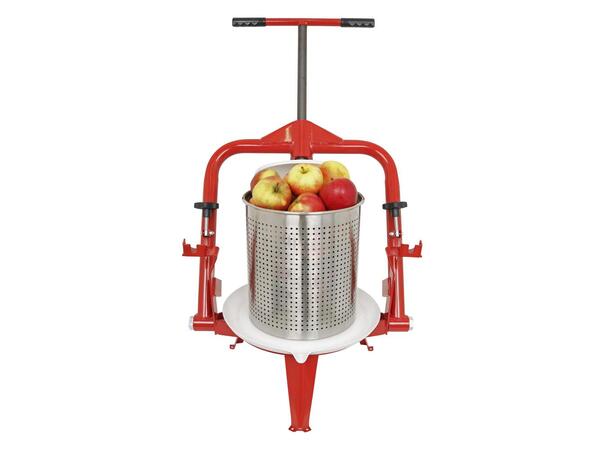 Fruktpress 14 liter, rostfritt stål