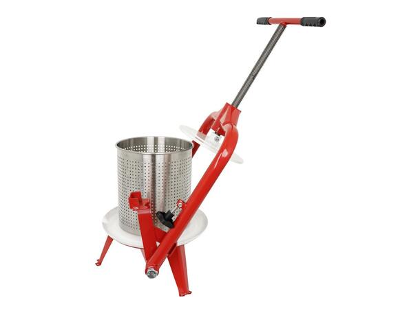 Fruktpress 14 liter, rostfritt stål